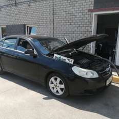 Chevrolet Epica проходит водородную очистку двигателя