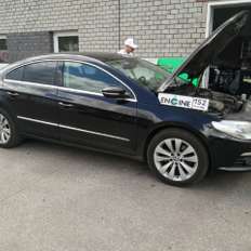 Volkswagen Passat CC  проходит водородную очистку двигателя