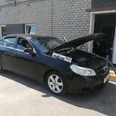 Chevrolet Epica проходит водородную очистку двигателя