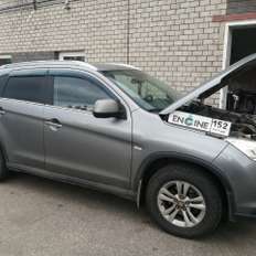 undefined на водородной очистке двигателя Mitsubishi ASX проходит водородную очистку двигателя