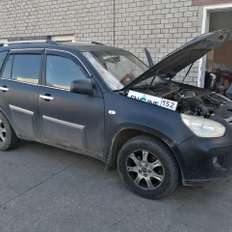 undefined на водородной очистке двигателя Chery Tiggo проходит водородную очистку двигателя