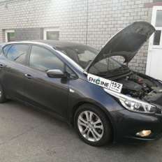 undefined на водородной очистке двигателя Kia Ceed проходит водородную очистку двигателя