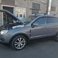 undefined на водородной очистке двигателя Chevrolet Captiva проходит водородную очистку двигателя