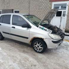 Hyundai Getz проходит водородную очистку двигателя