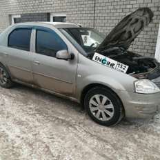 Renault Logan проходит водородную очистку двигателя