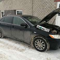 Toyota Camry проходит водородную очистку двигателя