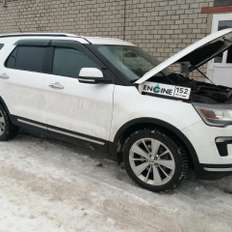 Ford Explorer  проходит водородную очистку двигателя