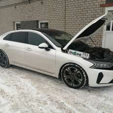 Hyundai Elantra проходит водородную очистку двигателя