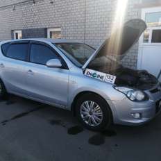 Hyundai I30 проходит водородную очистку двигателя