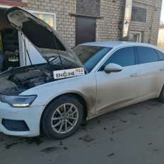 Audi A6 проходит водородную очистку двигателя