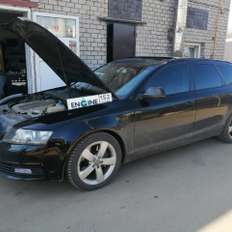 Audi Allroad А6 проходит водородную очистку двигателя