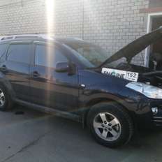 Peugeot 4007 проходит водородную очистку двигателя