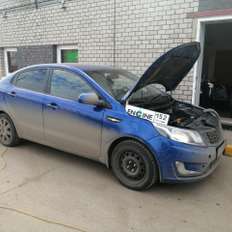 Hyundai Solaris проходит водородную очистку двигателя