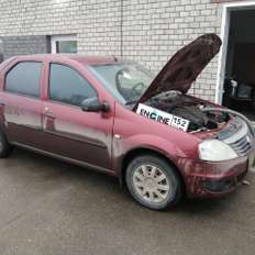 undefined на водородной очистке двигателя Renault Logan проходит водородную очистку двигателя