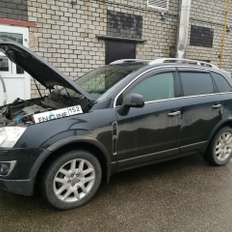 Chevrolet Captiva проходит водородную очистку двигателя