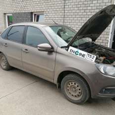 Lada Granta проходит водородную очистку двигателя
