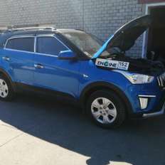 undefined на водородной очистке двигателя Hyundai Creta проходит водородную очистку двигателя