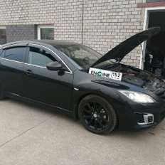 Mazda 6  проходит водородную очистку двигателя
