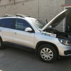 Volkswagen Tiguan проходит водородную очистку двигателя