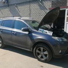 Toyota RAV4 проходит водородную очистку двигателя
