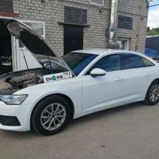 Audi A6 проходит водородную очистку двигателя