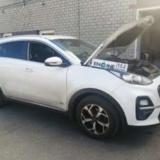 Kia Sportage проходит водородную очистку двигателя