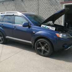 Mitsubishi Outlander  проходит водородную очистку двигателя