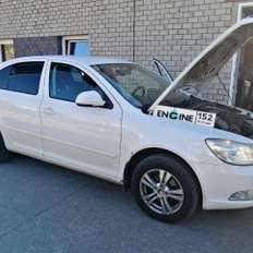 Skoda Octavia проходит водородную очистку двигателя