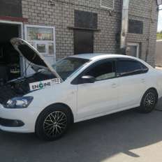 Volkswagen Polo проходит водородную очистку двигателя