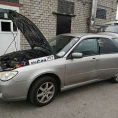 undefined на водородной очистке двигателя Subaru проходит водородную очистку двигателя