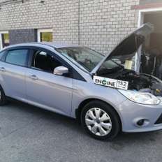 Ford Focus проходит водородную очистку двигателя