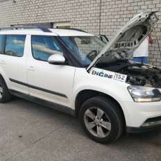 Skoda Yeti проходит водородную очистку двигателя