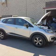 Renault Captur на водородной очистке двигателя в компании ВОДОРОДОФФ (ранее Водород+ НН) Renault Captur проходит водородную очистку двигателя