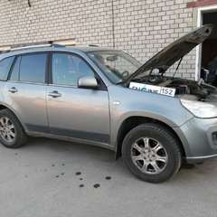 Chery Tiggo на водородной очистке двигателя в компании ВОДОРОДОФФ (ранее Водород+ НН) Chery Tiggo проходит водородную очистку двигателя