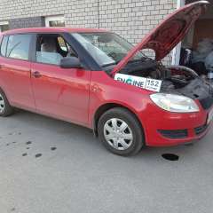 Skoda Fabia на водородной очистке двигателя в компании ВОДОРОДОФФ (ранее Водород+ НН) Skoda Fabia проходит водородную очистку двигателя