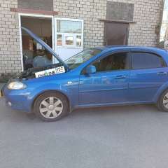 Chevrolet Lacetti на водородной очистке двигателя в компании ВОДОРОДОФФ (ранее Водород+ НН) Chevrolet Lacetti проходит водородную очистку двигателя