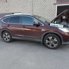 Honda CR-V на водородной очистке двигателя в компании ВОДОРОДОФФ (ранее Водород+ НН) Honda CR-V проходит водородную очистку двигателя