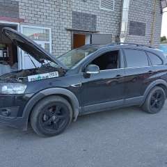 Chevrolet Captiva на водородной очистке двигателя в компании ВОДОРОДОФФ (ранее Водород+ НН) Chevrolet Captiva проходит водородную очистку двигателя