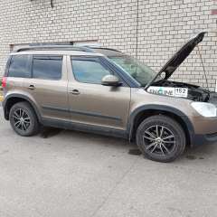 Skoda Yeti на водородной очистке двигателя в компании ВОДОРОДОФФ (ранее Водород+ НН) Skoda Yeti проходит водородную очистку двигателя