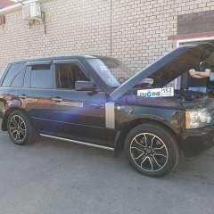 Range Rover Vogue на водородной очистке двигателя в компании ВОДОРОДОФФ (ранее Водород+ НН) Range Rover Vogue проходит водородную очистку двигателя