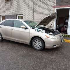 Toyota Camry на водородной очистке двигателя в компании ВОДОРОДОФФ (ранее Водород+ НН) Toyota Camry проходит водородную очистку двигателя