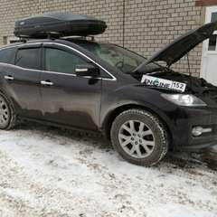 Mazda CX7 проходит водородную очистку двигателя
