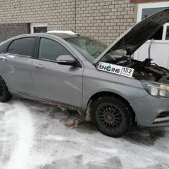 Lada Vesta на водородной очистке двигателя в компании ВОДОРОДОФФ (ранее Водород+ НН) Lada Vesta проходит водородную очистку двигателя