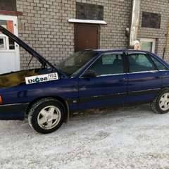 Audi 100 на водородной очистке двигателя в компании ВОДОРОДОФФ (ранее Водород+ НН) Audi 100 проходит водородную очистку двигателя