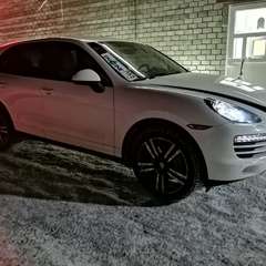 Porsche Cayenne на водородной очистке двигателя в компании ВОДОРОДОФФ (ранее Водород+ НН) Porsche Cayenne проходит водородную очистку двигателя