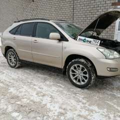 Lexus RX350 проходит водородную очистку двигателя