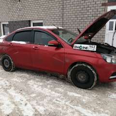Lada Vesta на водородной очистке двигателя в компании ВОДОРОДОФФ (ранее Водород+ НН) Lada Vesta проходит водородную очистку двигателя