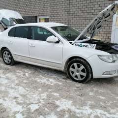Skoda Superb на водородной очистке двигателя в компании ВОДОРОДОФФ (ранее Водород+ НН) Skoda Superb проходит водородную очистку двигателя