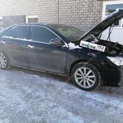 Toyota Camry проходит водородную очистку двигателя