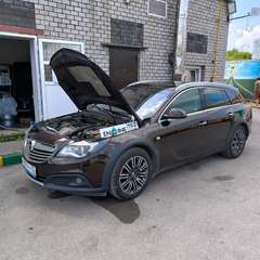 Opel Insignia на водородной очистке двигателя в компании ВОДОРОДОФФ (ранее Водород+ НН) Opel Insignia проходит водородную очистку двигателя